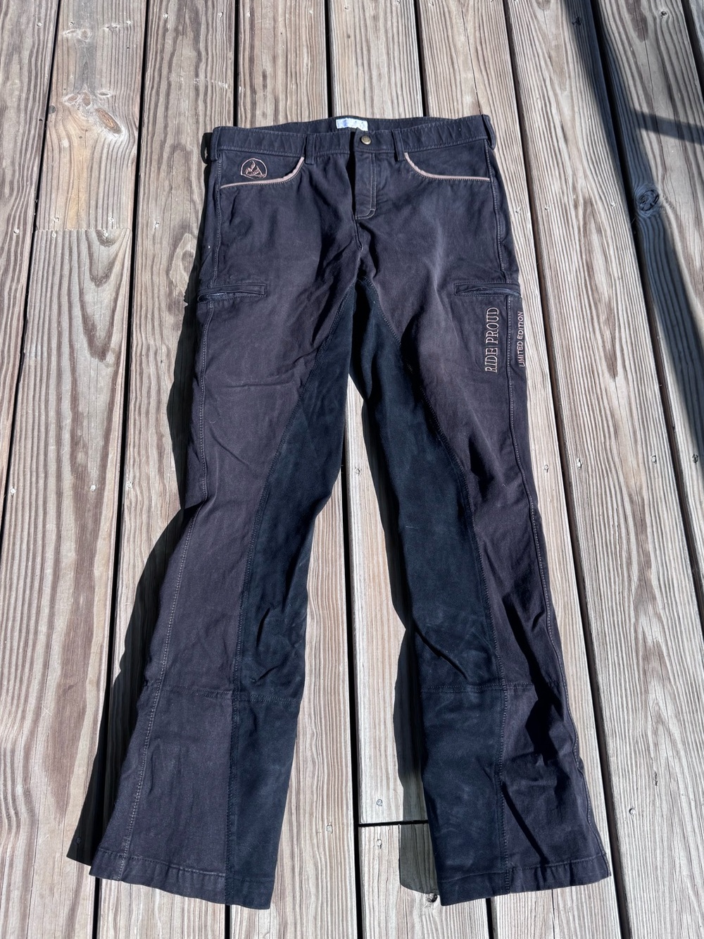 Ride Proud Clothing Trail Pants Limited Edition Black Size 32 x 32